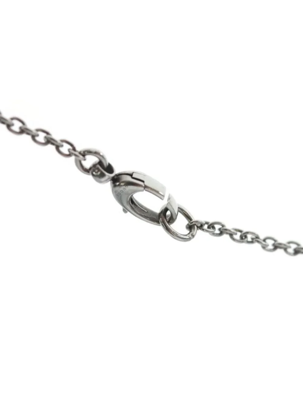 Gucci Tiger Head Necklace Silver